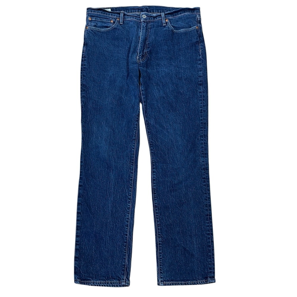 Levis Premium 541 Jeans Mens 38x34 (Fits 38x32) Blue Stretch‎ Denim Athletic Fit